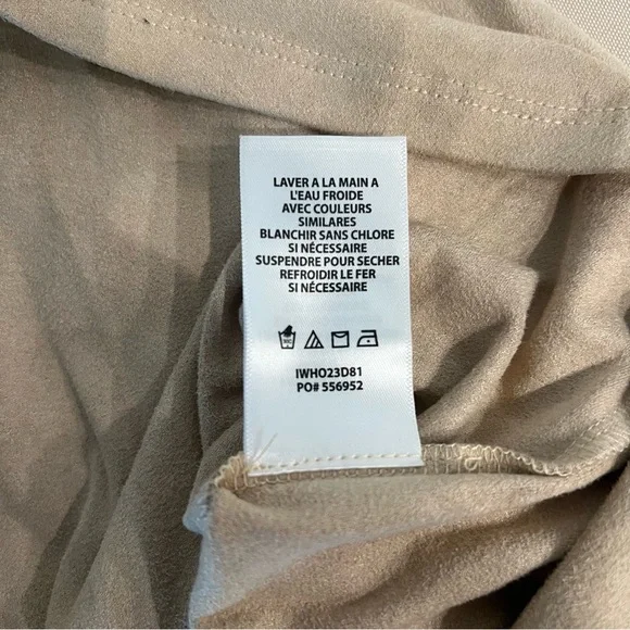 Idyllwind Women's Jonquil Faux Suede Fringe  Shirt Dress Western Cowgirl Tan XS - Picture 15 of 15